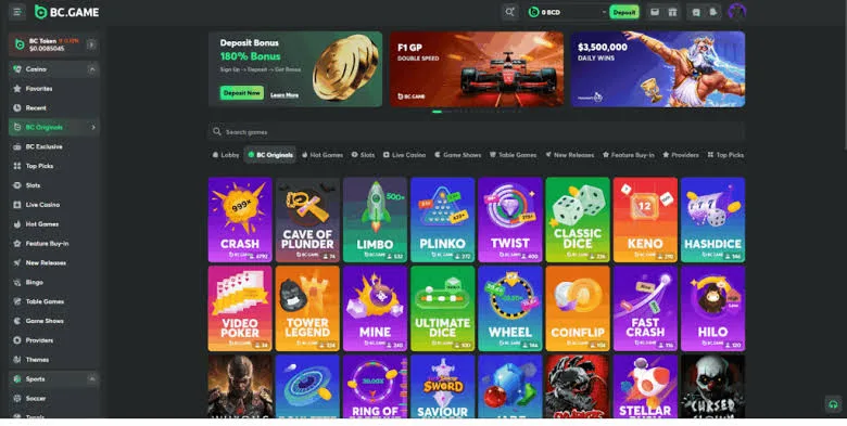 The Thrills of BC.Game Online Casino An In-Depth Look